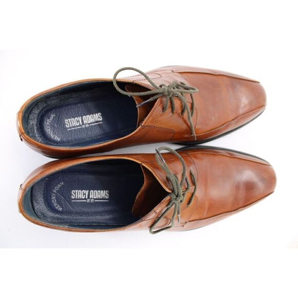 STACY ADAMS Men's Julius Bike Toe Oxford Size 13 25148-221 - Picture 2 of 11